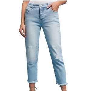 Anthro Pilcro and the Letterpess Frayed Mom Jeans